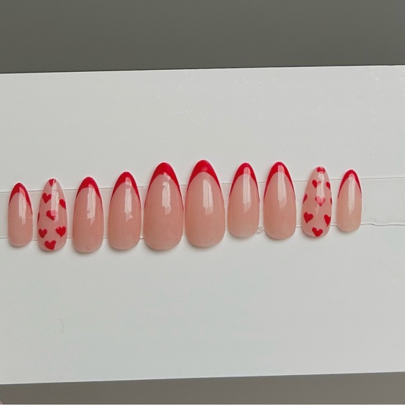 Luxury Homemade Press On Nails (Valentines) - Picture 8 of 8